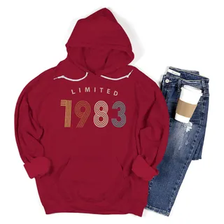 Not Perfect But Limited 1983 Birthday Hoodie For Women Men – Cardinal Red