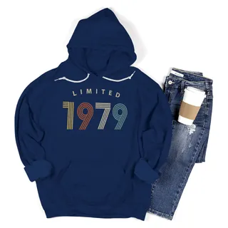 Not Perfect But Limited 1979 Birthday Hoodie For Women Men – Navy