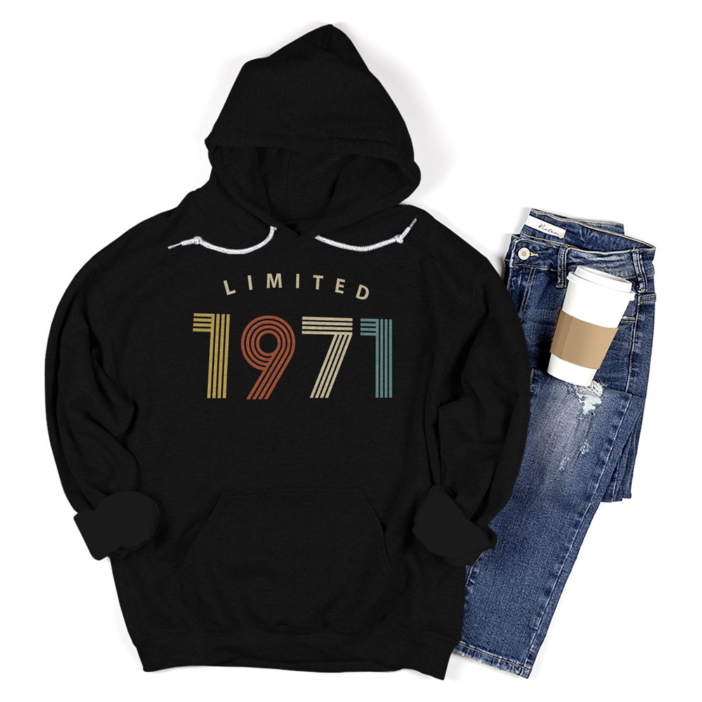 Not Perfect But Limited 1971 Birthday Hoodie For Women Men - variant image 1