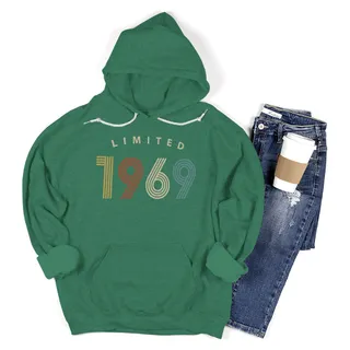 Not Perfect But Limited 1969 Birthday Hoodie For Women Men – Kelly Green