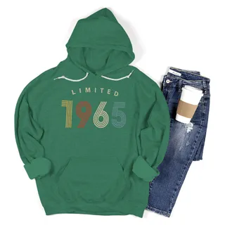 Not Perfect But Limited 1965 Birthday Hoodie For Women Men – Kelly Green