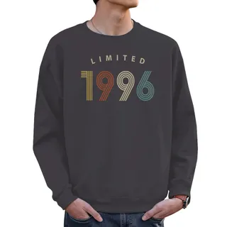 Limited 1996 Birthday Sweatshirt For Men Women – Dark Grey