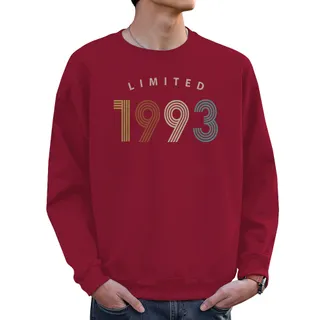 Limited 1993 Birthday Sweatshirt For Men Women – Cardinal Red
