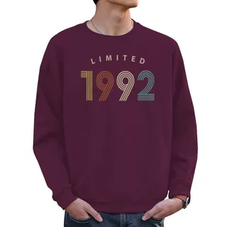 Limited 1992 Birthday Sweatshirt For Men Women – Maroon