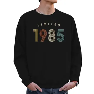 Limited 1985 Birthday Sweatshirt For Men Women – Black