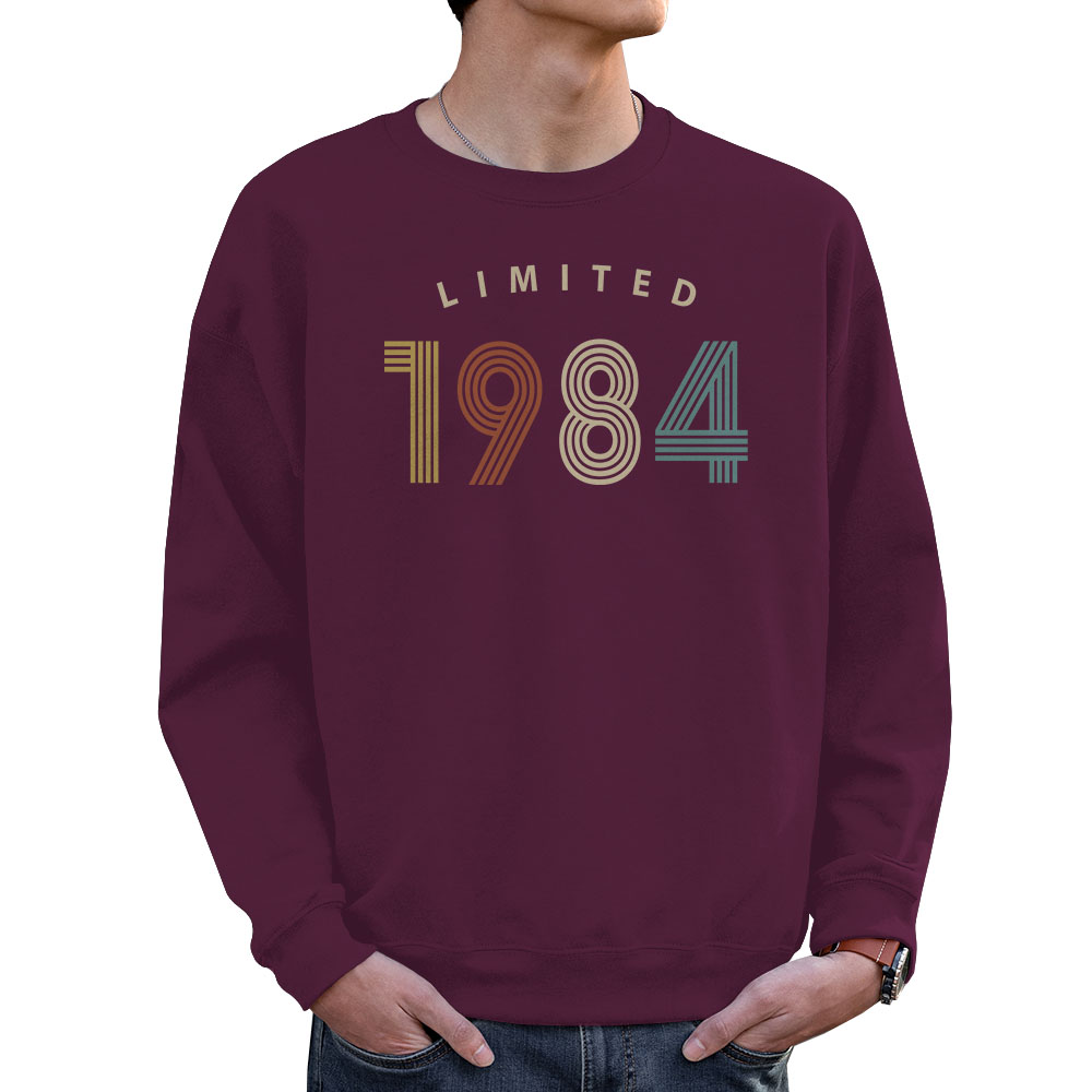 Limited 1984 Birthday Sweatshirt For Men Women - variant image 1
