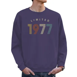 Limited 1977 Birthday Sweatshirt For Men Women – Purple