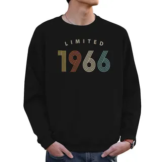 Limited 1966 Birthday Sweatshirt For Men Women – Black