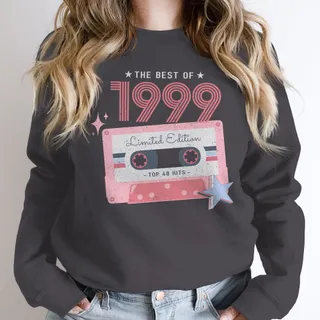 The Best Of 1999 Birthday Sweatshirt – Dark Grey