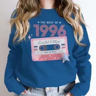 The Best Of 1996 Birthday Sweatshirt – Royal