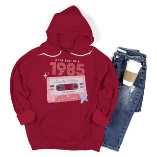 The Best Of 1985 Birthday Hoodie – Cardinal Red