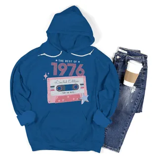 The Best Of 1976 Birthday Hoodie – Royal
