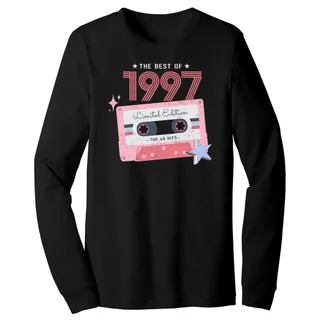 The Best Of 1997 Birthday Long Sleeve T-Shirt – Black