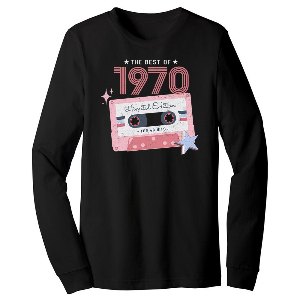 The Best Of 1970 Birthday Long Sleeve T-Shirt - variant image 1
