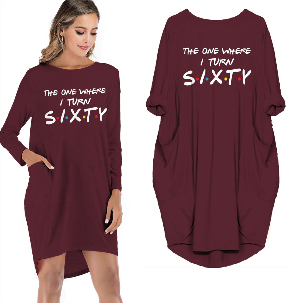 The One Where I Turn Sixty Limited Edition Pocket Dress - variant image 1