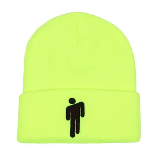 Hip-hop Casual Embroidery Beanie – Yellow