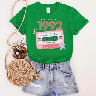 The Best Of 1992 Birthday T-Shirt – Irish Green