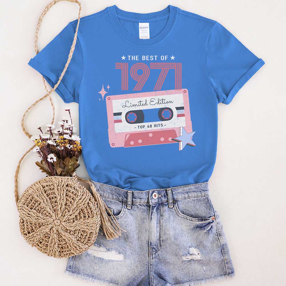The Best Of 1971 Birthday T-Shirt - variant image 1
