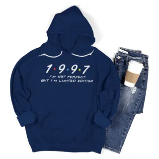 Not Perfect But Limited 1997 Birthday Hoodie – Navy