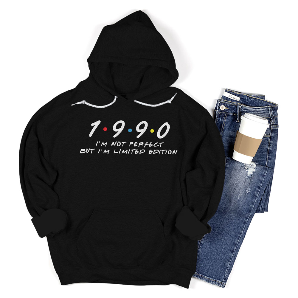 Not Perfect But Limited 1990 Birthday Hoodie - variant image 1