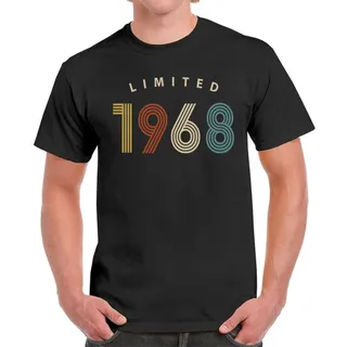 Limited Unique 1968 Birthday T-Shirt For Men Women – Black