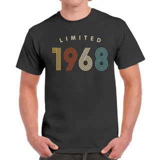 Limited Unique 1968 Birthday T-Shirt For Men Women – Dark Heather