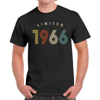 Limited Unique 1966 Birthday T-Shirt For Men Women – Black