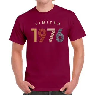 Limited Unique 1976 Birthday T-Shirt For Men Women – Maroon