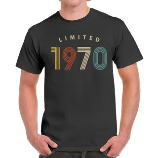 Limited Unique 1970 Birthday T-Shirt For Men Women – Dark Heather