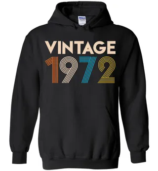 Vintage 1972 Limited Edition Hoodie – Black
