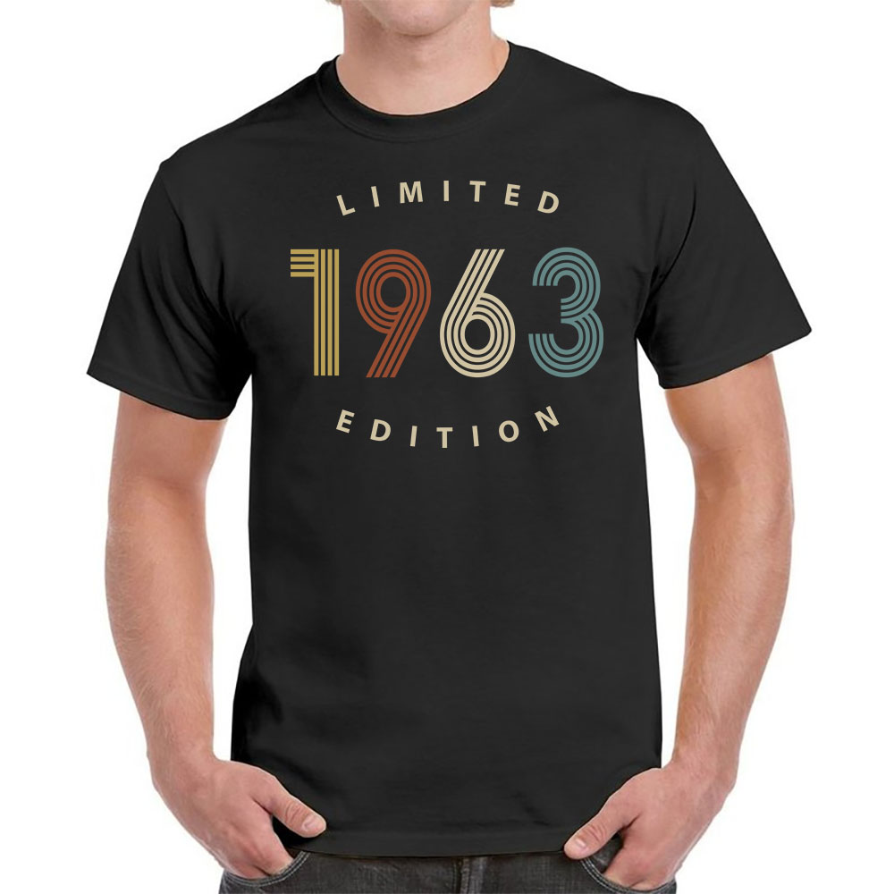 Limited Edition 1963 Birthday T-Shirt For Men Women - variant image 1