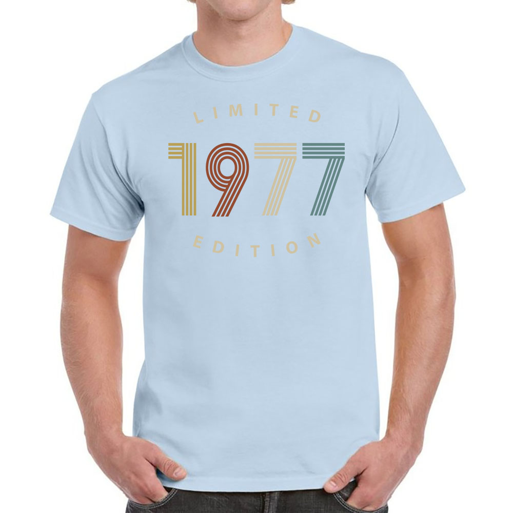 Limited Edition 1977 Birthday T-Shirt For Men Women - variant image 1