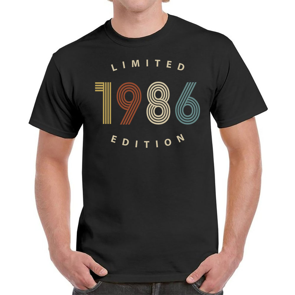 Limited Edition 1986 Birthday T-Shirt For Men Women - variant image 1
