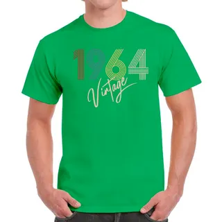 Limited Vintage 1964 Birthday T-Shirt For Men Women – Irish Green