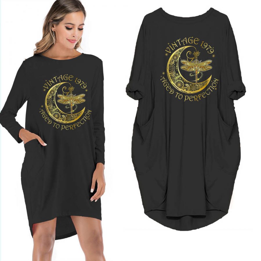 Dragonfly Vintage 1979 Limited Edition Pocket Dress - variant image 1