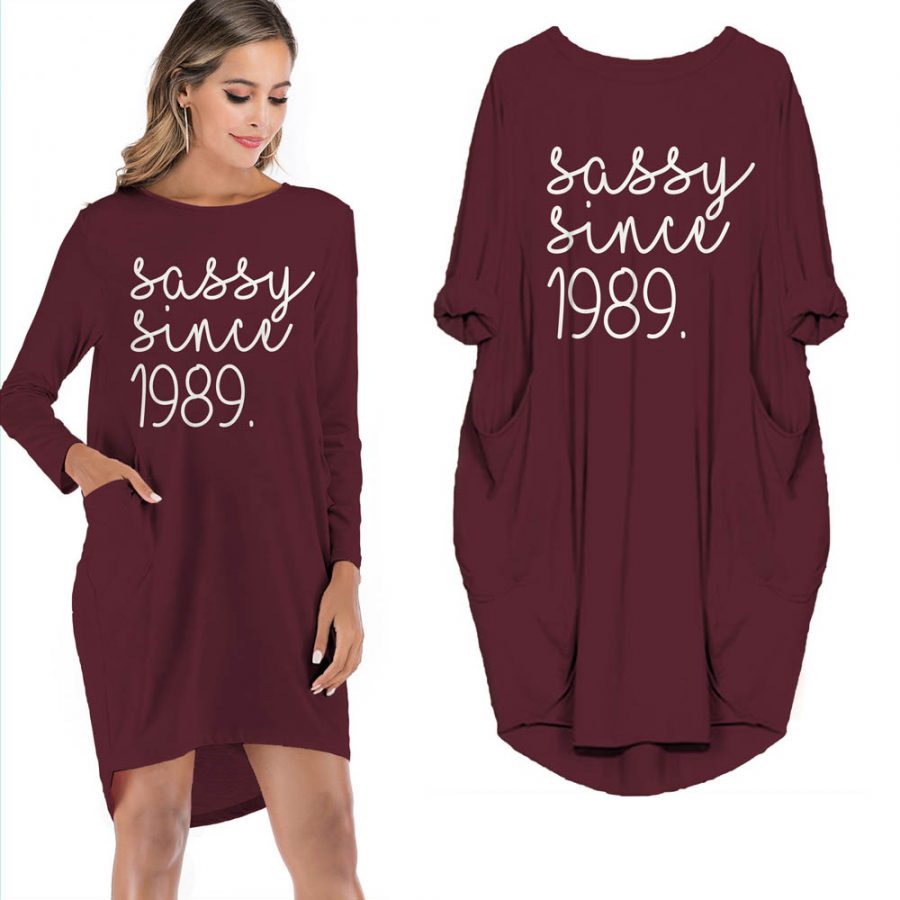 Sassy Since 1989 Limited Edition Pocket Dress - variant image 1
