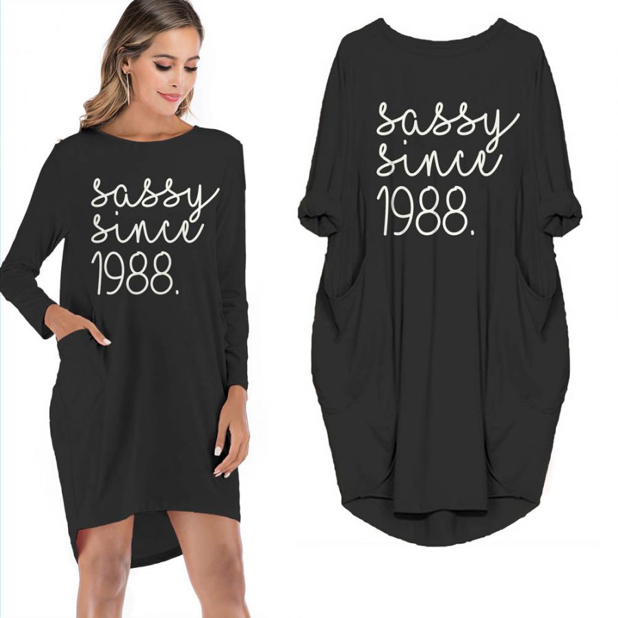 Sassy Since 1988 Limited Edition Pocket Dress - variant image 1