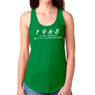 Not Perfect But Limited 1965 Women's Racerback Tank – Kelly Green