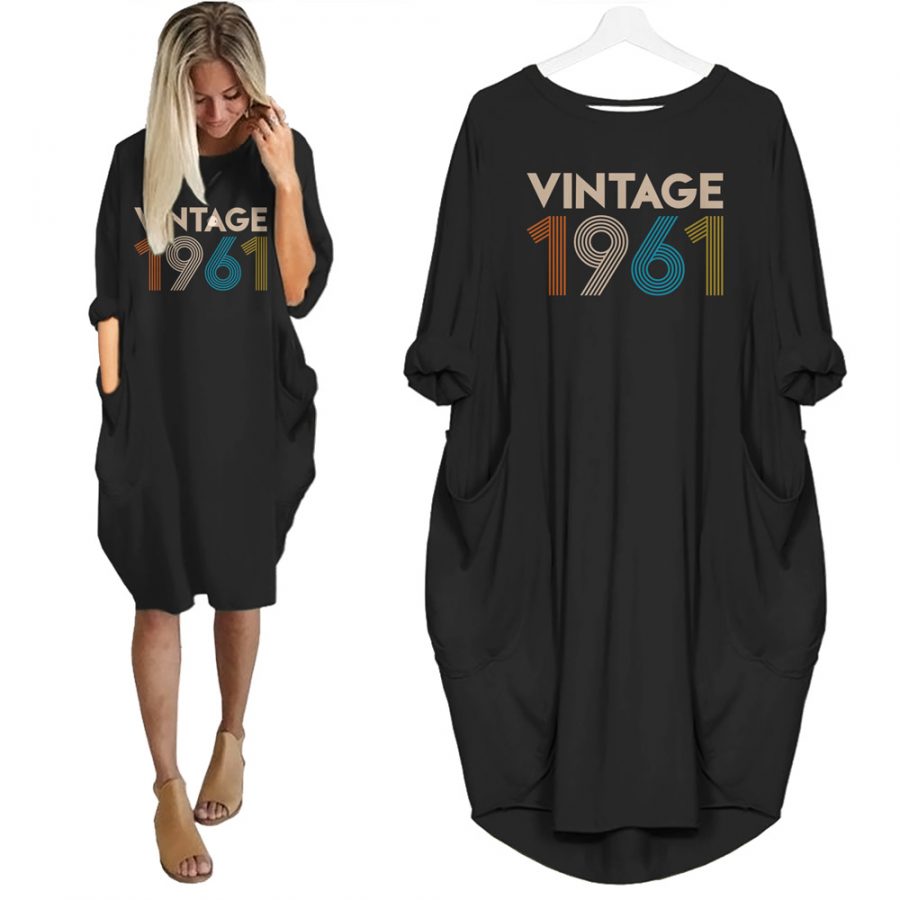 Vintage 1961  Limited Edition Pocket Dress - variant image 1