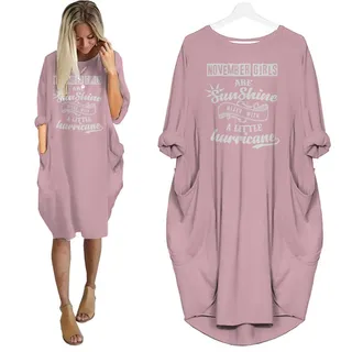 November Girls Limited Edition Pocket Dress – Pink