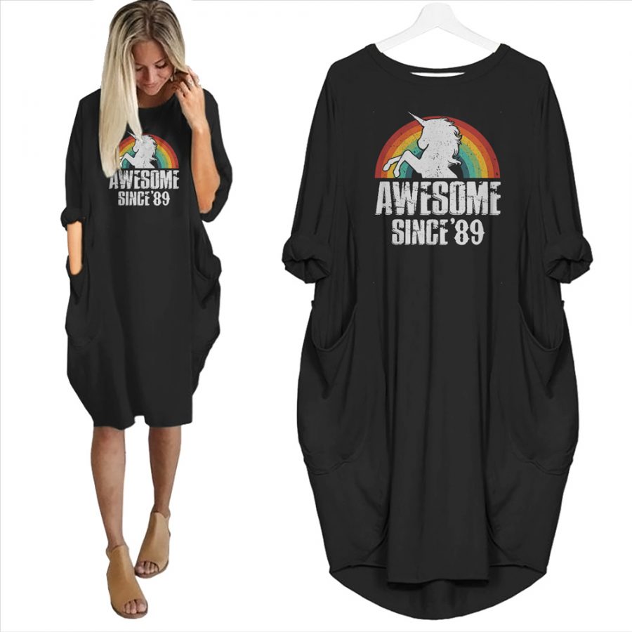 Awesome Since 1989 Limited Edition Pocket Dress - variant image 1
