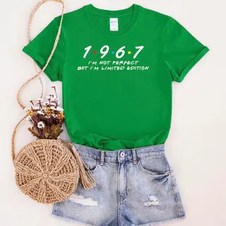 Not Perfect But Limited Edition 1967 Unique Birthday T-Shirt – Irish Green