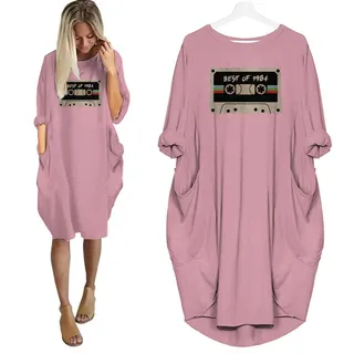 Best Of 1984 Limited Edition Pocket Dress – Pink