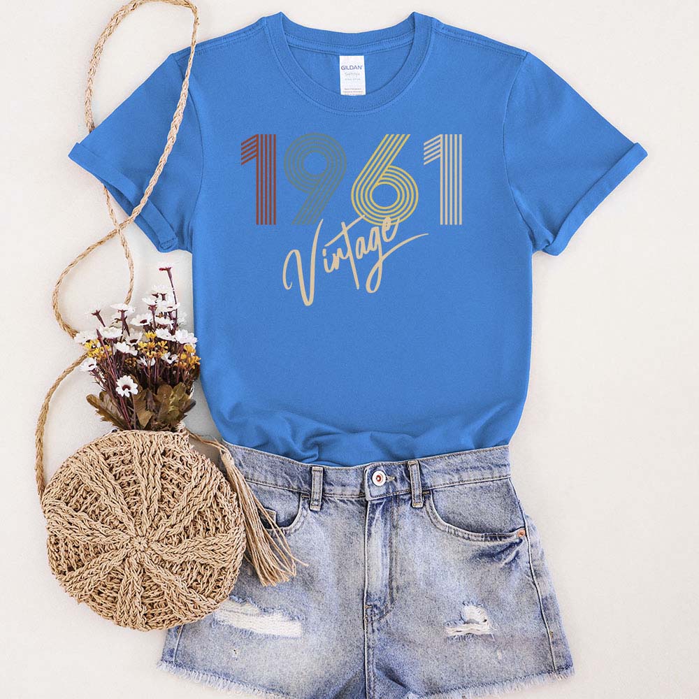 Limited Vintage 1961 Unique Birthday T-Shirt - variant image 1