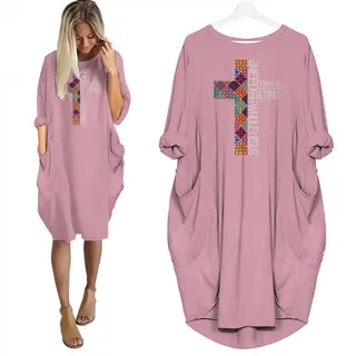 All I Need Today Limited Edition Pocket Dress – Pink