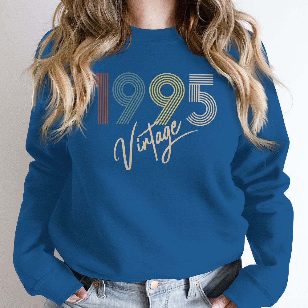 Limited Vintage 1995 Birthday Sweatshirt - variant image 1