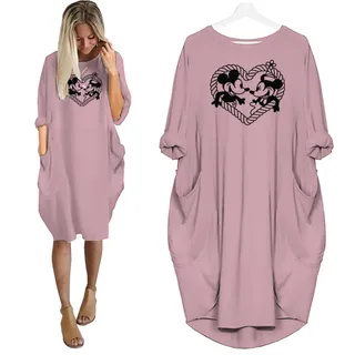 Love Valentine's Day Nightgown For Her – Pink