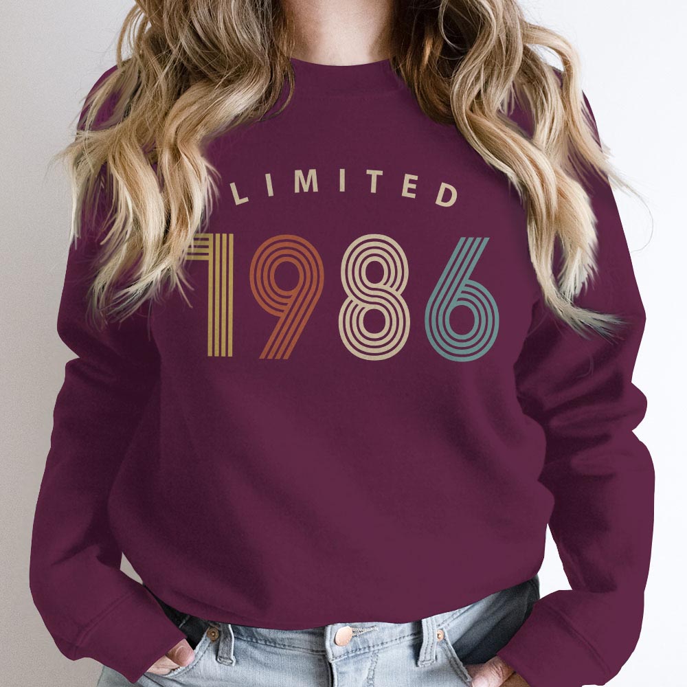 Limited Birthday 1986 Birthday Sweatshirt - variant image 1
