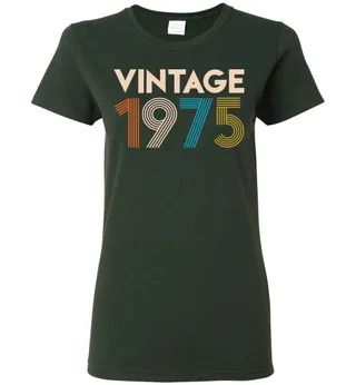 Vintage 1975 Ladies Short-Sleeve – Forest Green