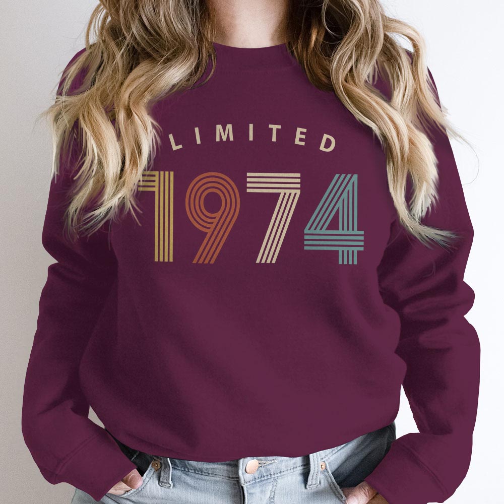 Limited Birthday 1974 Birthday Sweatshirt - variant image 1